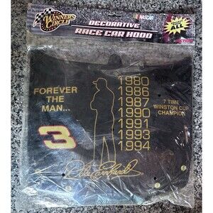 Vintage Dale Earnhardt Sr. Decorative Hood – NASCAR Racing Collectible